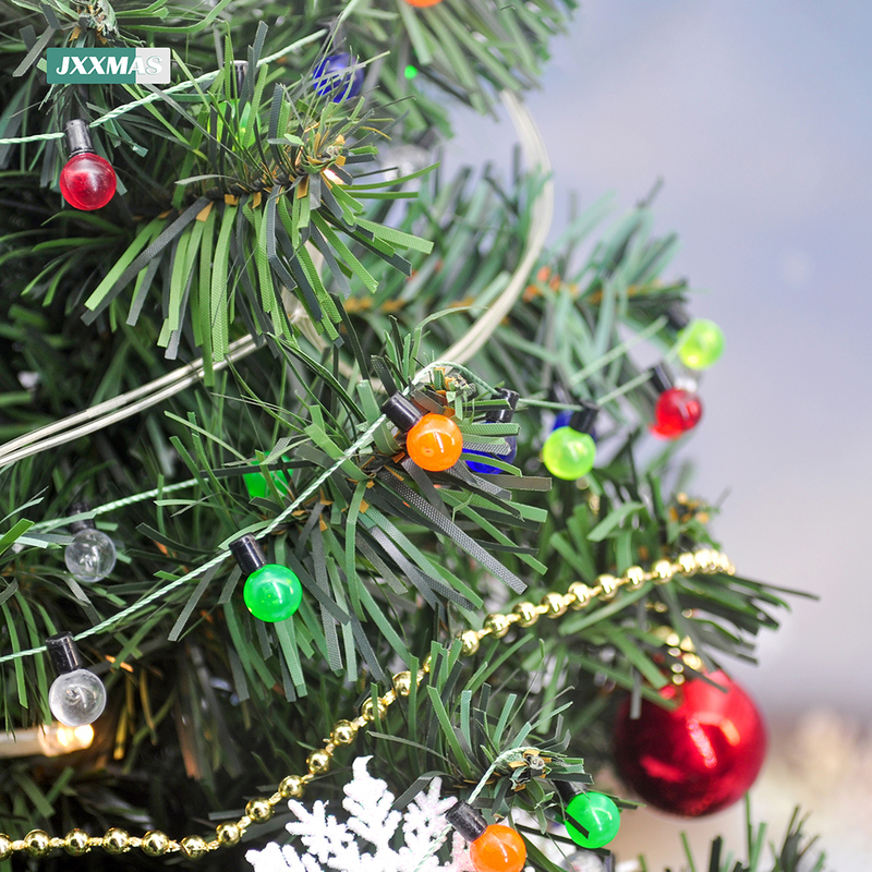 크리스마스 장식 5m 미니 가구 액세서리 라이트 끈 인형 가짜 나무 장식 1 12 스케일 하우스 미니어처 220912