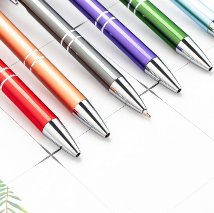 Metal Ballpoint Pens Ballpen Ball Pen Signature Business Pen Office School Student Stationery Gift Customizable SN6783