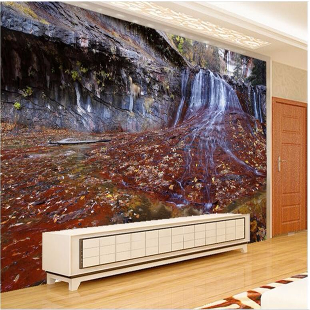 Sfondi personalizzati Alti - Definizione Woods Waterfalls Water Production Wall Financial Scenery Wall