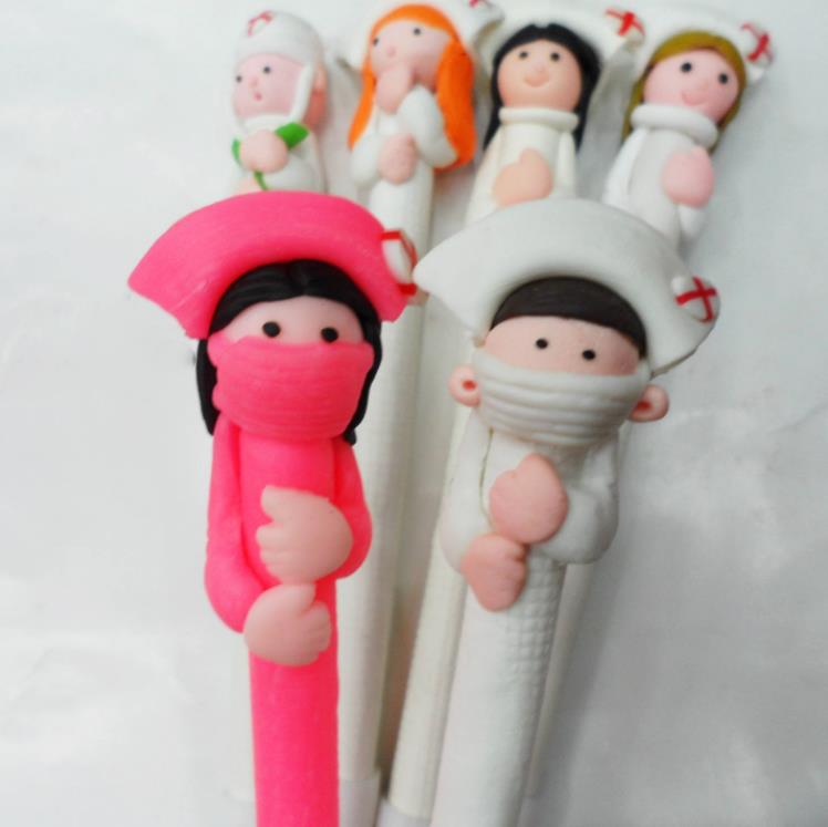 Cute Doctor Nurse Ball Ballpoint Pen for School Office Supplies Hospitals clinics gifts Pen SN4146