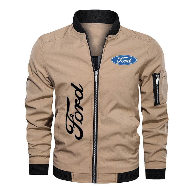 Jaquetas masculinas jaqueta de alta qualidade moda masculina casaco ford carro impressão militar tático vento impermeável oversized M-7XL 220912