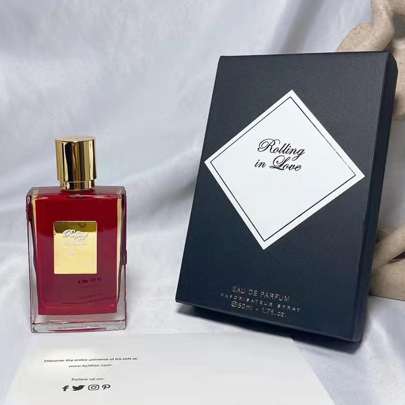 ماركة الكماليات العلامة التجارية Kilian Perfume 50ml Love لا تخجل Avec Moi Good Girl Gone Bad for Women Men Prayer Long Elming High Purgrance