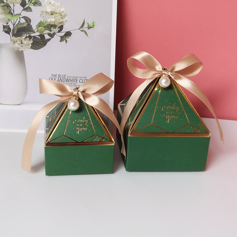 Gift Wrap 20/50/Paper Box Candy Box Chocolate Kids Gift Packaging Bag Baby Shower Birthday Christmas Party Favor Wedding Decoration 220913