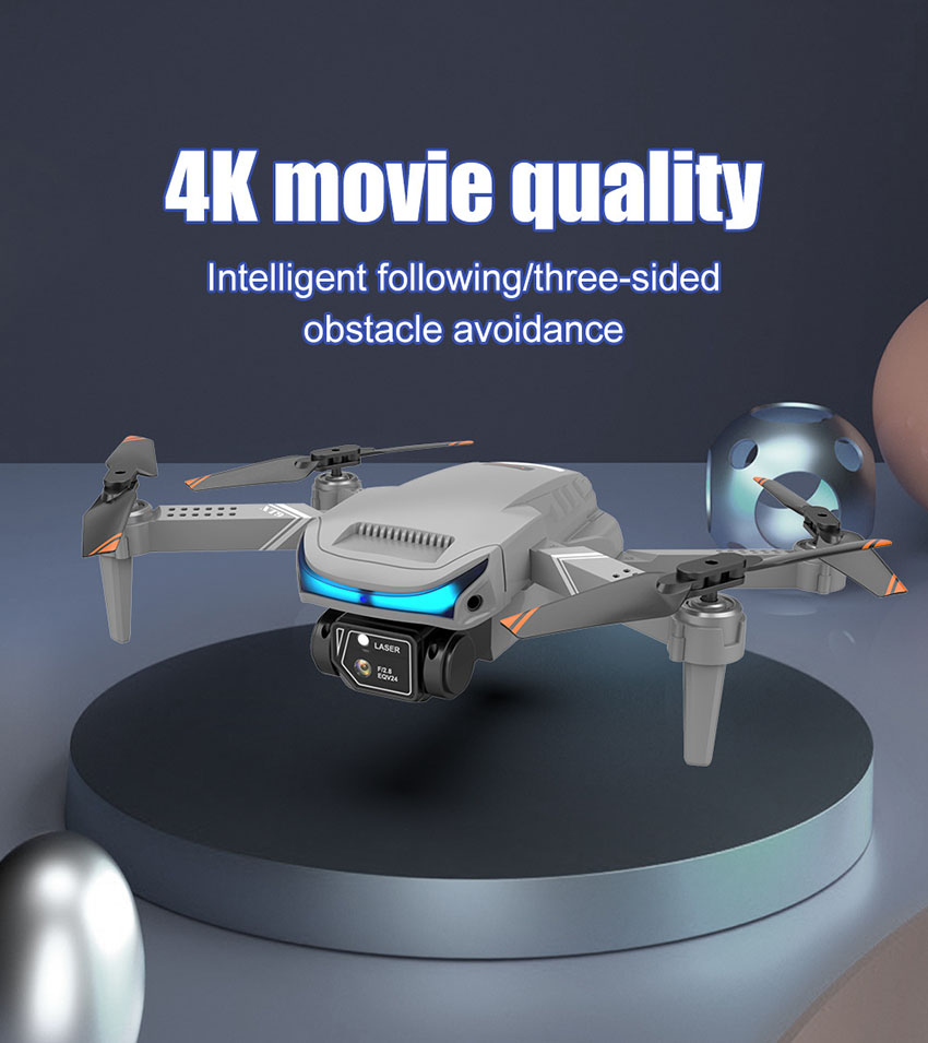 XT9 미니 드론 4K 더블 카메라 HD WiFi FPV 장애물 방지 드론 광학 흐름 4 축 항공기 RC 헬리콥터 장난감