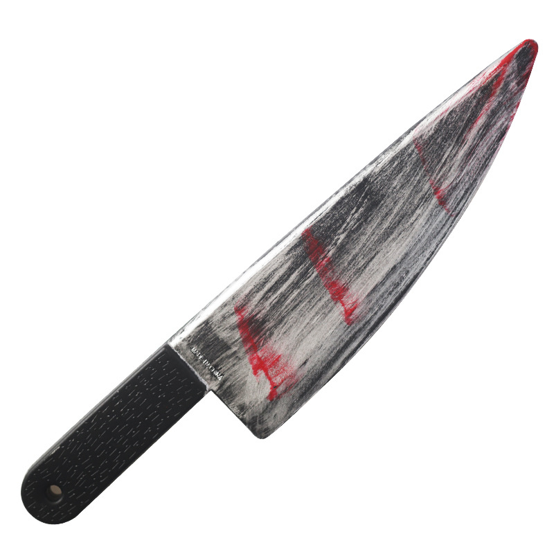 2022 Новый Хэллоуинский кровавый нож поставляет сеть красный кровавый острый нож Festival Festival Festiv