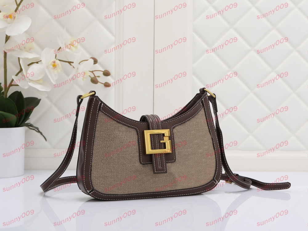 Classic Luxury Designer Messenger Bag Multi-Color Women's Fashion Bag Saddle Bags Large Capacity Single Shoulder Belt Small Internal Compartment