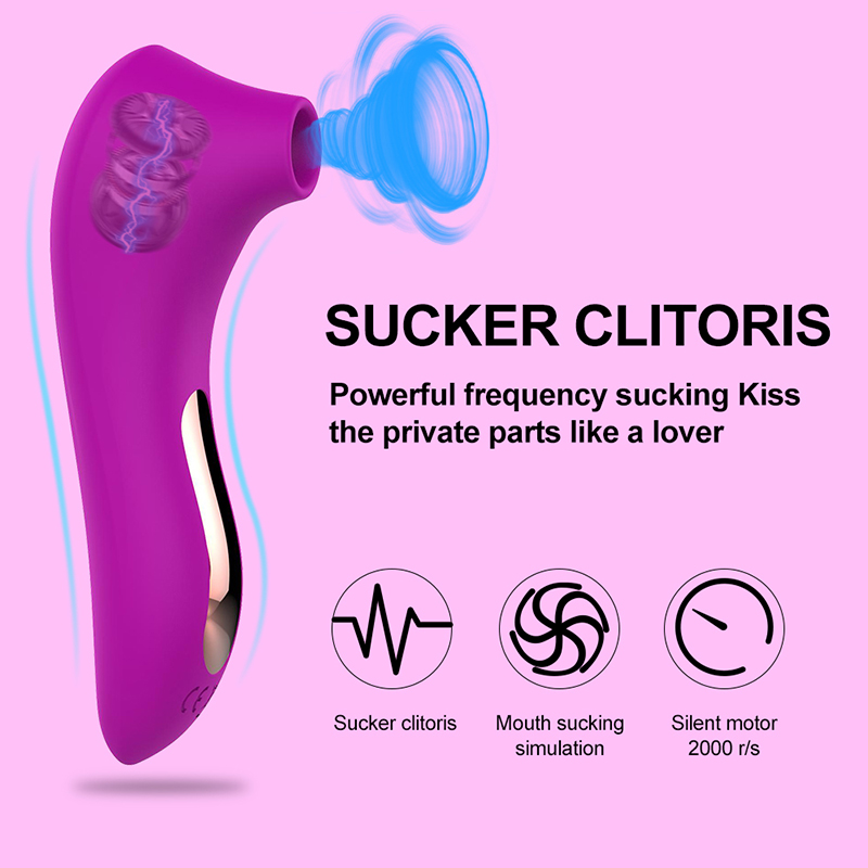 Clit Sucker Vagina Sucking Vibrator Женский клитор Вакуумный стимулятор Секс-игрушки Женский мастурбатор
