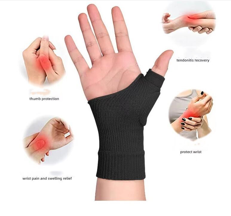 Gants de Compression de soutien de poignet pour hommes et femmes, gants de Fitness en Nylon, protection des mains de gymnastique, correcteur d'attelle de pouce, soulagement de la douleur