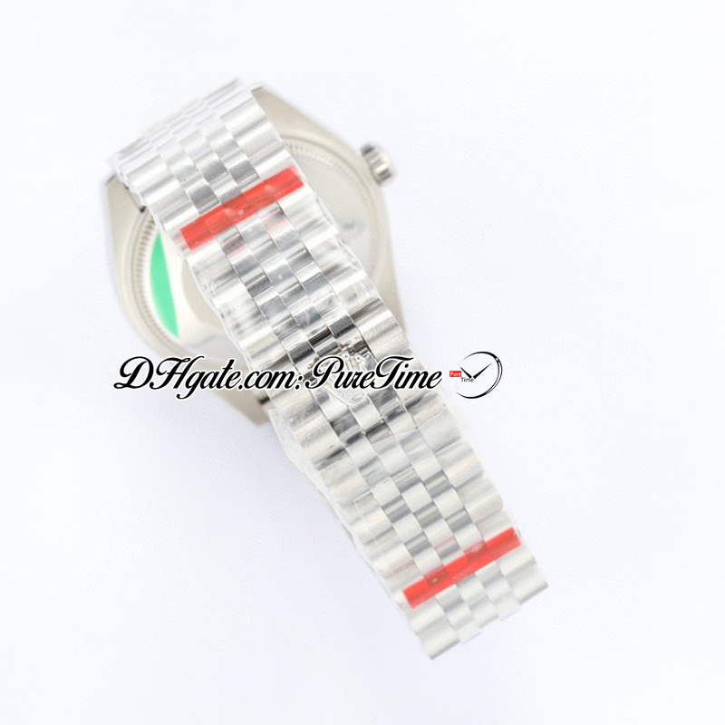 EWF 31MM 278274 ETA A2688自動レディースウォッチフルーテッドベゼルピンクダイヤルマーカーJubileSteel Bracelet Super Edition Womens SAKE SERIES CARD CARD PURETIME E5