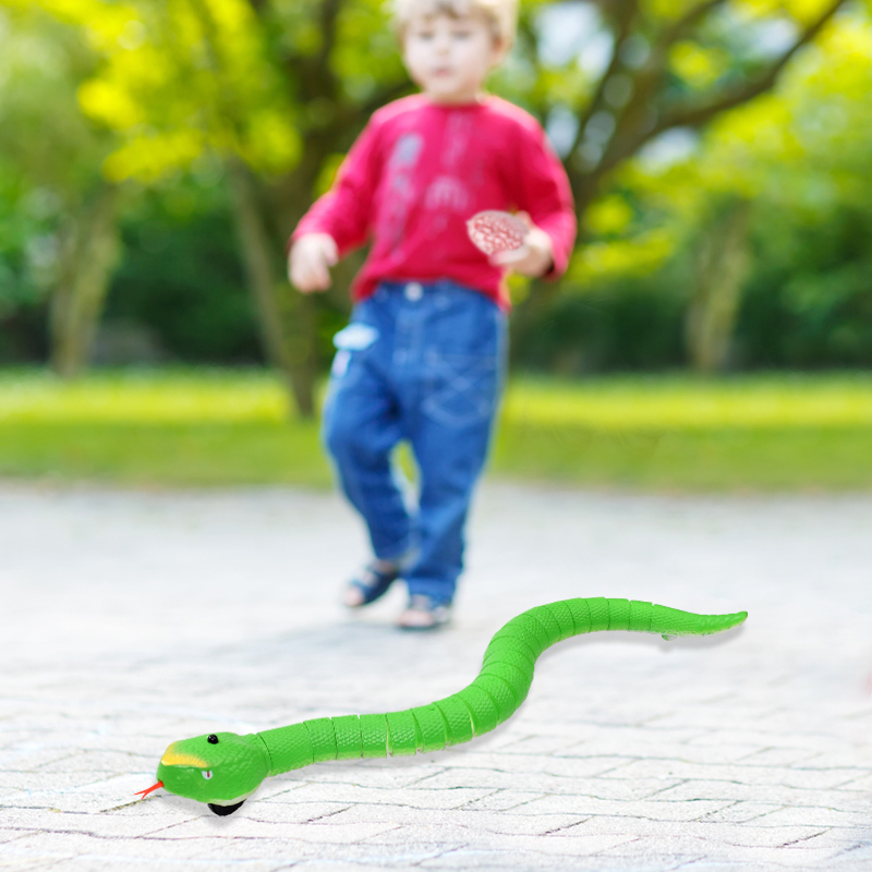 Electric 동물 RC 동물 적외선 원격 제어 전기 뱀 계란 방울뱀 어린이 장난감 장난감 장난감 장난감 뱀 모델 DDJ 220913