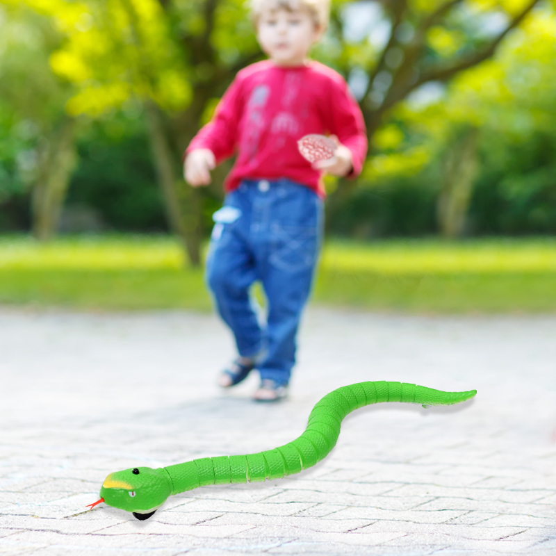 ElectricRC Animali RC Animale Telecomando a infrarossi Serpente elettrico Uovo Serpente a sonagli Bambini Giocattoli bambini Trucco Terrificare Mischief Giocattoli Serpente Modello DDJ 220913