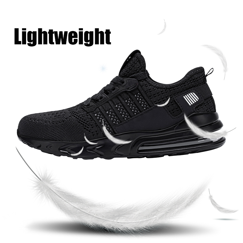 أحذية Larnmern Safety Shoes Men Non slip steal ele winter on lightweight lightable anti smashing shroof shockproof sneaker 220913