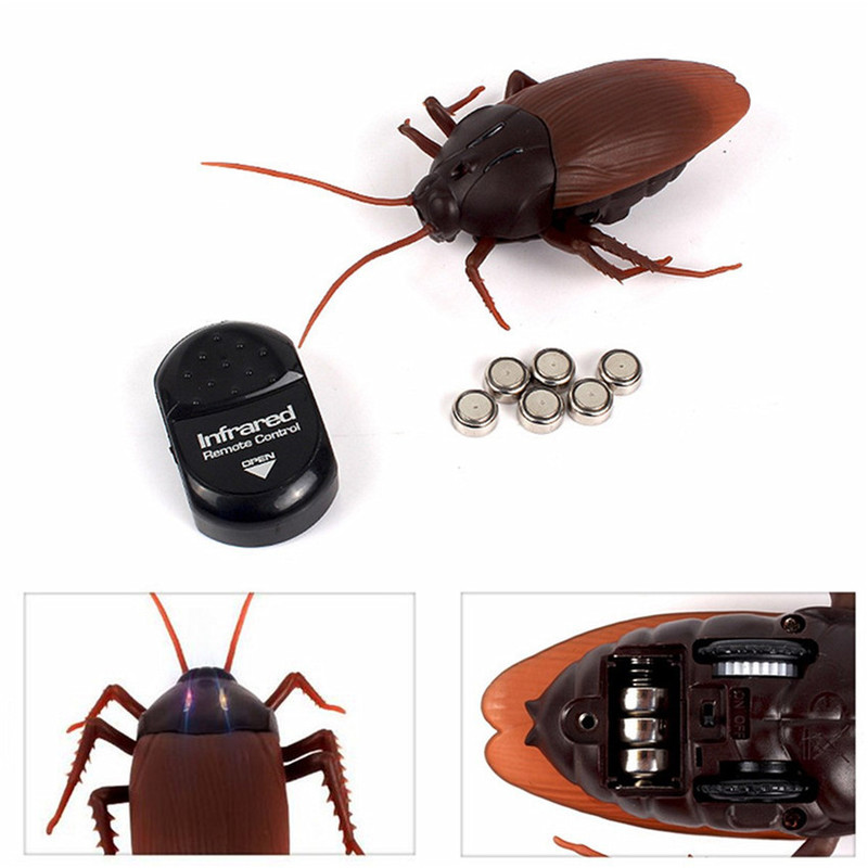 Electricrc Dieren Infrarood Remote Control Insect Toys Prank Insects Simulation Spider Ants Cockroaches Electric RC Toy Funny 220914