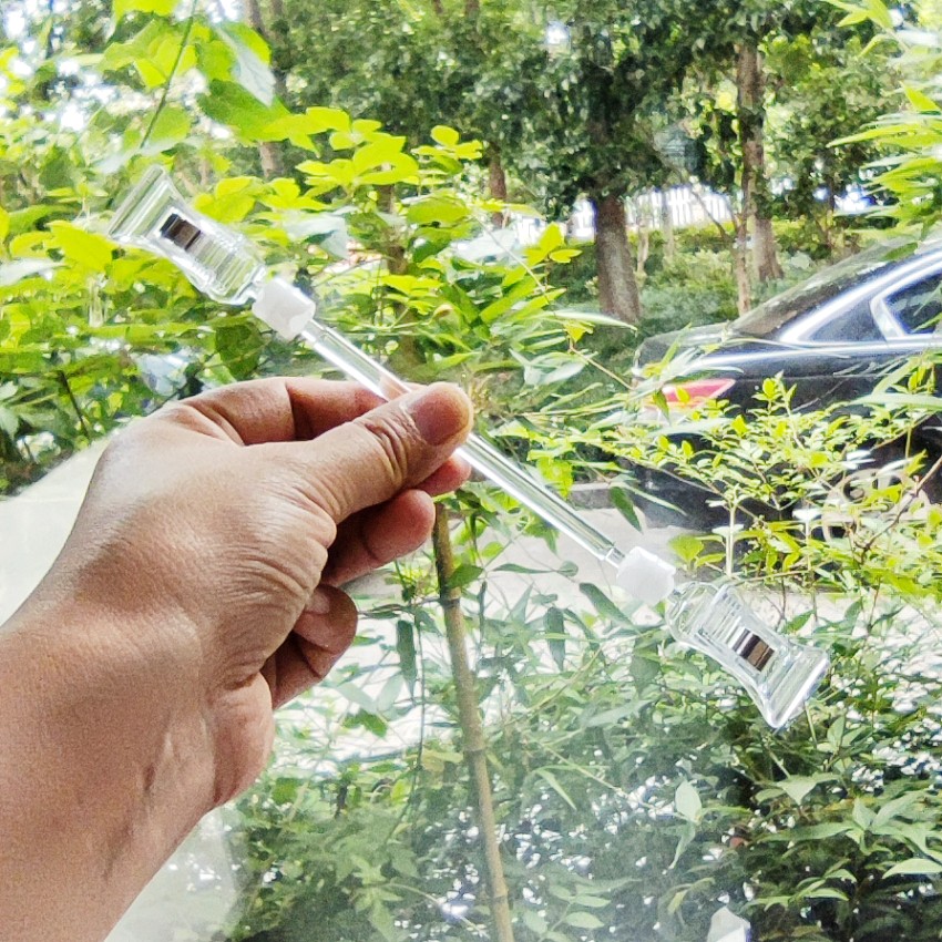 Suprimentos de varejo Pop publicidade do cartão de exibição Plástico Plástico Plástico Memorando Preço Tag giratório Clipe de promoção dupla Clear 