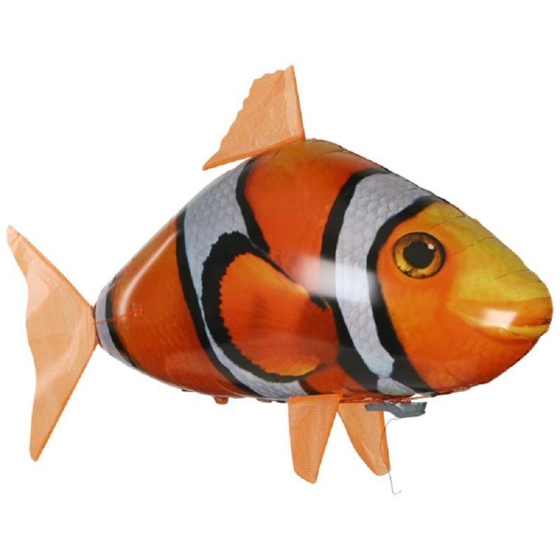 INECRILTRC ANIMENTOS CONTROLE REMOTO REMOTO SUBKAREIRO AERial Fish Inflable Toys Wedding Toys Kids Manipulação de tubarão 220914