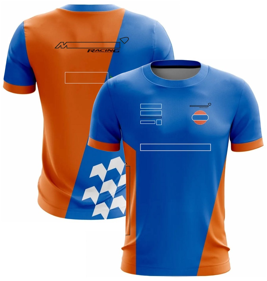 Футболка F1 Fans 2022 Formula 1 Racing Spectator, дышащие футболки, летняя модная футболка с логотипом команды, мужская футболка с круглым вырезом, быстросохнущая майка