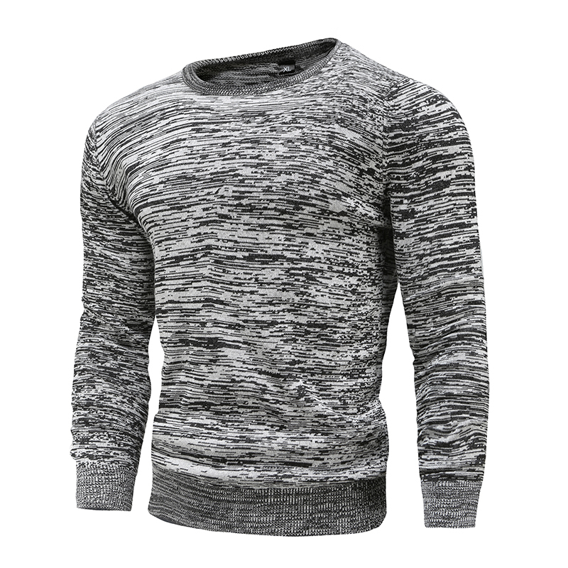 Herrtröjor Bomullshållare Oneck Mens tröja Fashion Folg Color Högkvalitativ vinter Slim Sweaters Men Navy Knitwear 220914