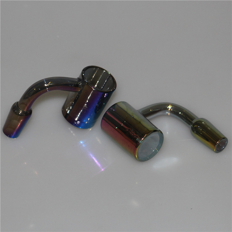 Smoking 14mm quartz banger nail 10mm 18mm male female Domeless Nails for Dab Rig Glass Bong Bowl Pipes Adapter