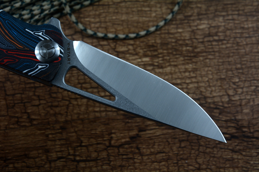 Y-Start Utility Camping Outdoor Survival Pocket Knives D2 Steel Blade kleurrijke G10 handgreep Flipper snel open LK5031DA