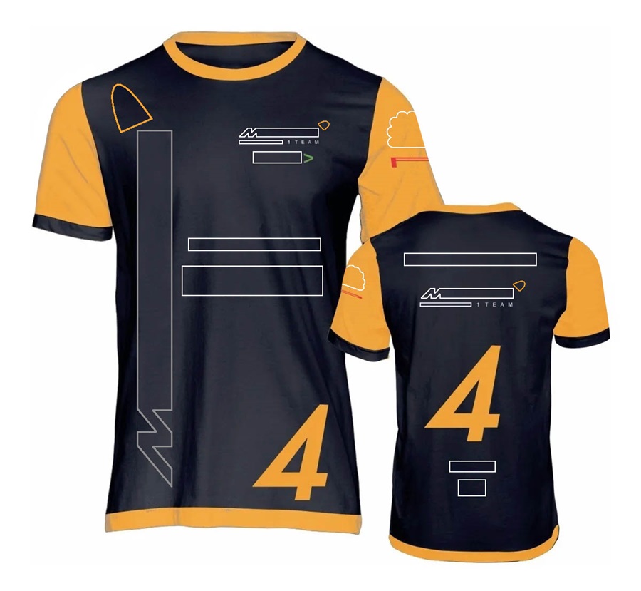 T-shirt à col rond pour hommes, respirant, à la mode, pour les Fans de F1, pour spectateur de course de formule 1, maillot à séchage rapide, été 2022