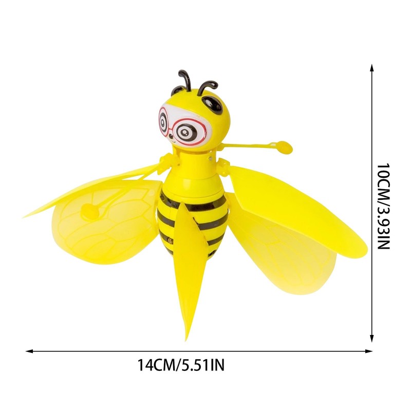 ElectricRC Animaux Mini Drone Rc Abeille Avion À Induction Détection Infrarouge Capteur De Main Hélicoptère Portable Volant Enfants Anniversaire Cadeau De Noël 220914