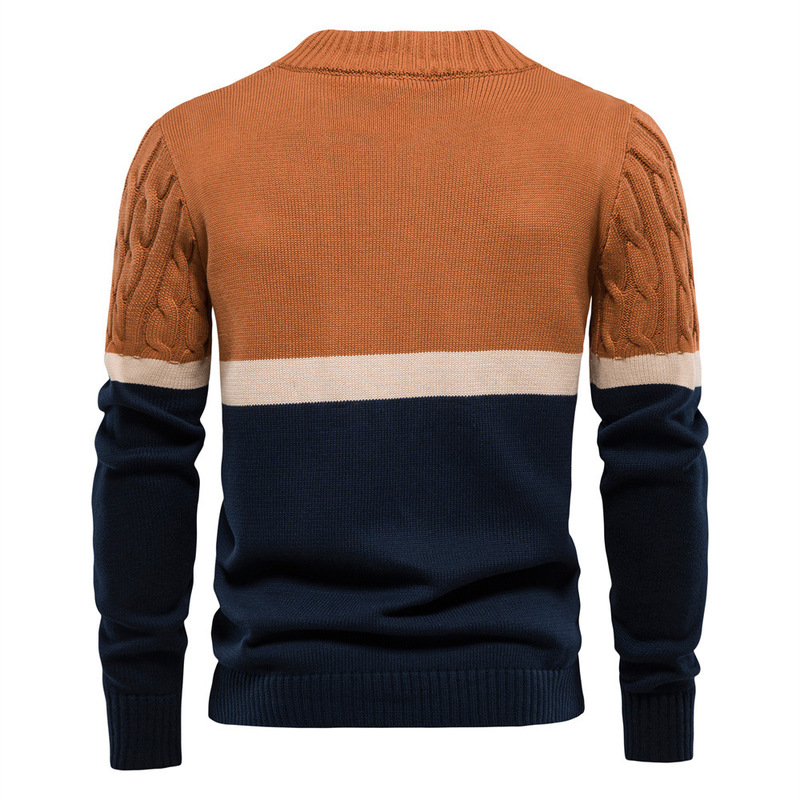 Suéteres para hombre Mantors otoño invierno para hombre retro cardigan suéter de algodón de punto patchwork jersey para hombre de negocios casual cardigan suéteres 220914