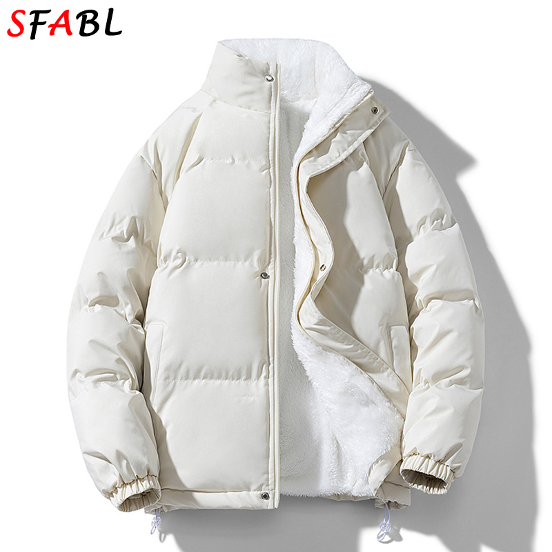 Womens Down Parkas Sfabl Winter Women Women Parkas Fleece Casel Casaco de algodão quente grossa Casacos acolchoados femininos coreanos solteiros solteiros Mulheres grandes 221007