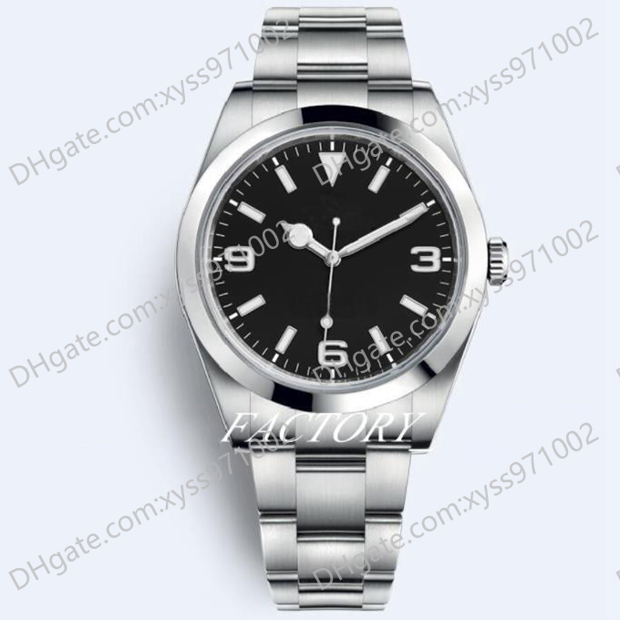 Luksusowe męskie zegarek Nowy Asia Factory Watch Ceramiczna ramka Męska mechaniczna stal nierdzewna 2813 Projektant automatycznego ruchu W3112
