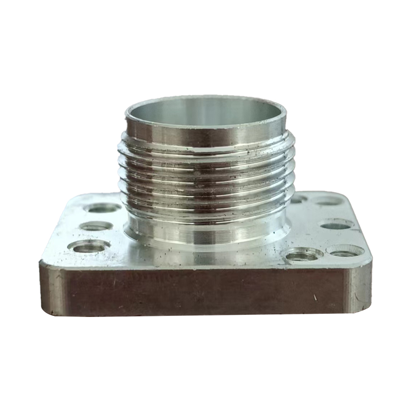 Kleine verwerkingsmachines PartsFactory Directe verkoop precisie productie aluminium vierkante verbindingsmouw