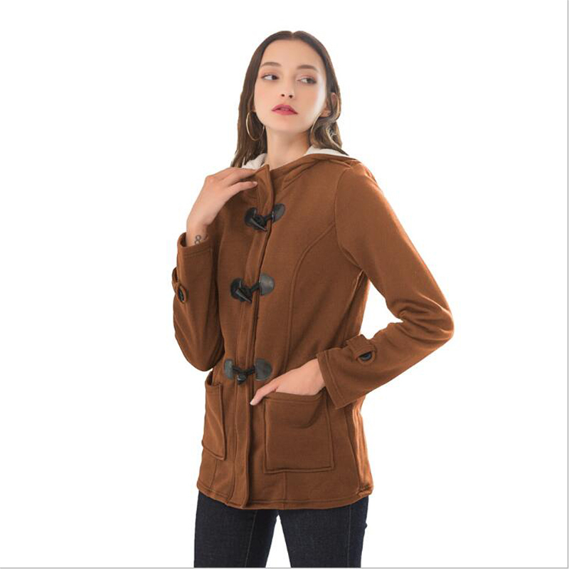 Giubbotti da donna Donna Basic Autunno Cappotto Cerniera Causale Outwear Cappotto Donna Con cappuccio Casaco Feminino Giacca da donna 5XL 220913