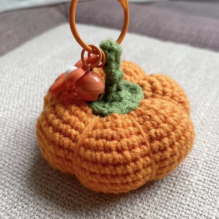 Bag Keychain DIY lovely pendant handmade wool knitting diy crochet couple car hanging gift