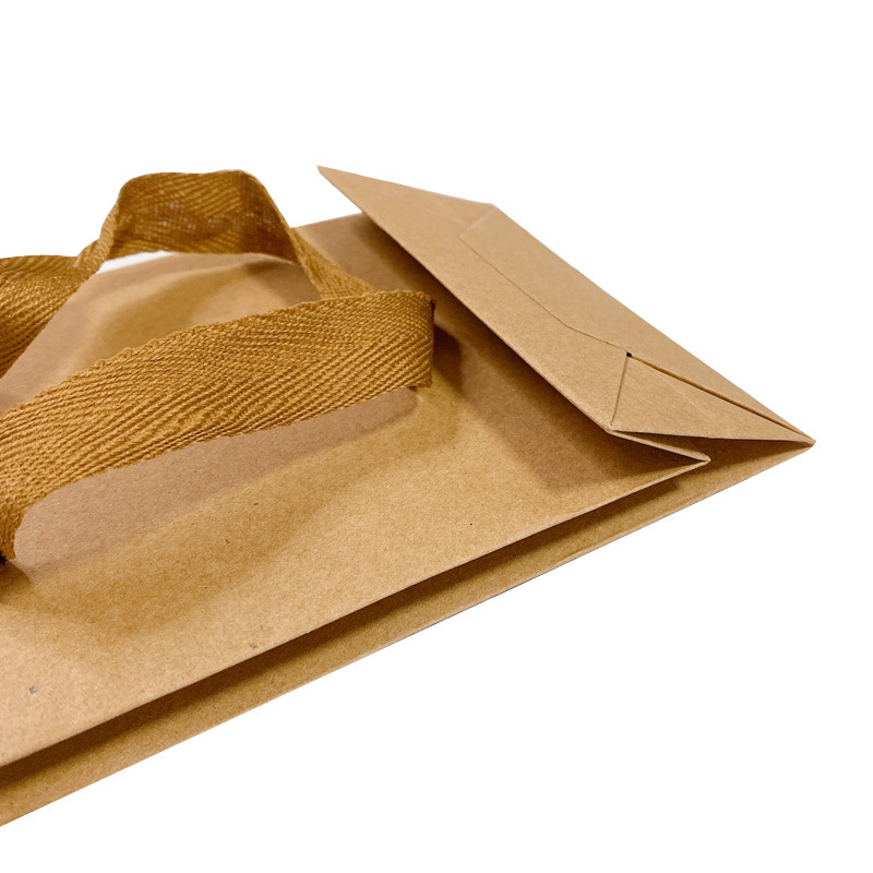Cadeau cadeau / festival cadeau sac kraft sacs à provisions bricolage multifonction sac en papier recyclable avec poignées 220913