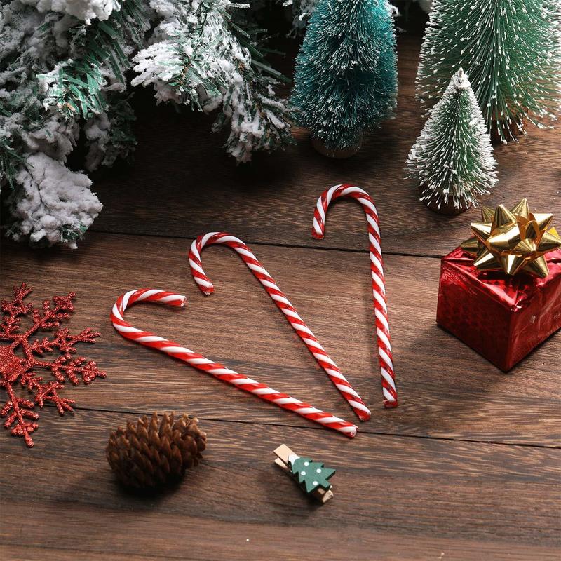 زينة عيد الميلاد عيد الميلاد البلاستيك حلوى قصب الشجرة عيد الميلاد معلقة زخرفة لقضاء عطلة زخرفة الحفلات لصالح 220914