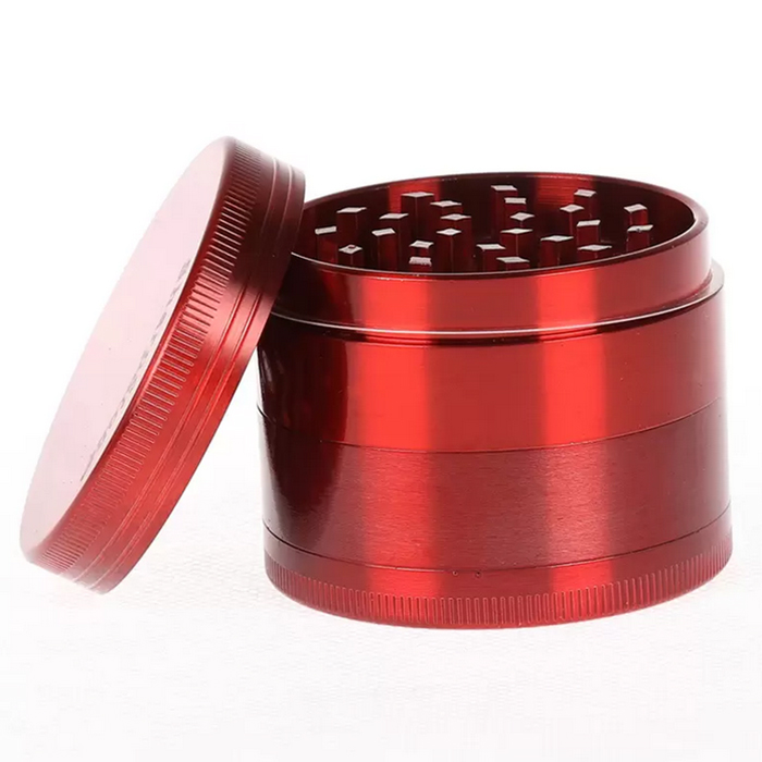 4 Layers Grinders Colored Herb-Grinder For Smoking Accessories Zinc Alloy 40 50 55 63mm Diameter CHROMIUM CRUSHER Sharpstone Dab Tool