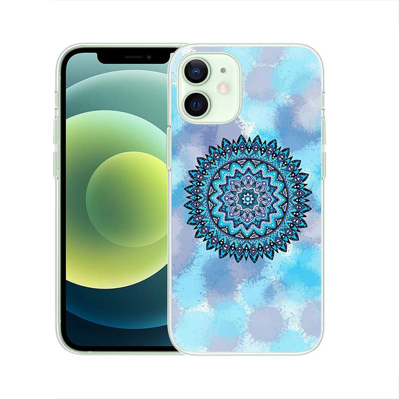 Stijlvolle Bloemen Dreamcatcher Zachte TPU Cases Voor Iphone 15 14 Plus Pro Max 13 12 11 XS MAX XR X 8 7 6 Luxe Kant Bloem Helder Zonnebloem Zee Oceaan Telefoon Cover Back Coque