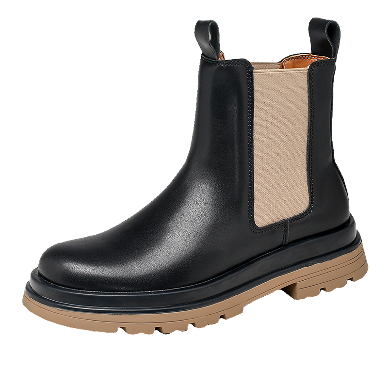 Marque hommes hiver bottes de neige baskets en cuir imperméables Super chaud hommes bottes en plein air mâle bottines hommes chaussures taille 38-44