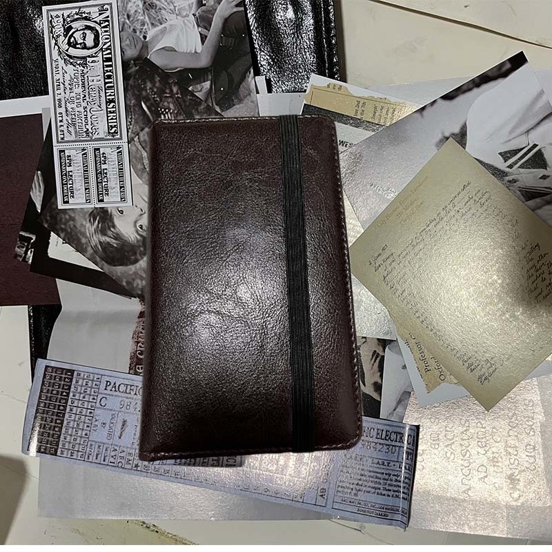 Anteckningar Oljemålning Papper Grail Diary Prop Replica Diary With HiddenPrecious Fans Gift Spiral Notebook Notepad 220914
