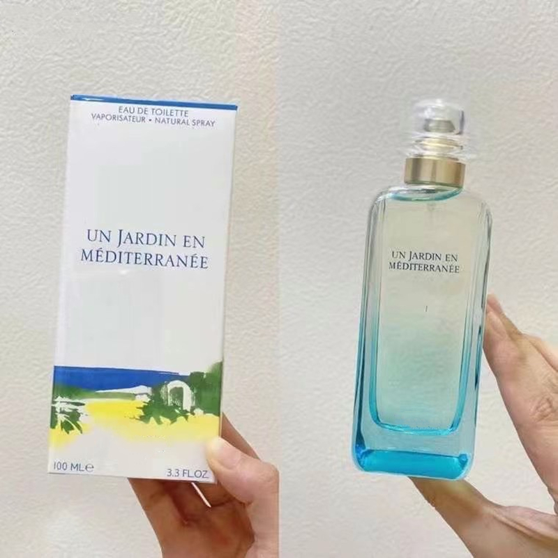 Designer de luxo mulher homem perfume senhora fragrância spray jardin 100ml qualidade incrível cheiro clássico e envio rápido