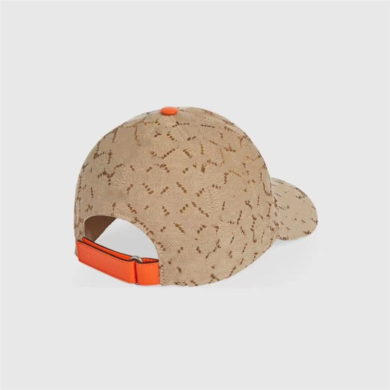 Ball Caps Designer emmer hoed voor man vrouw cap ademende hoeden met letterteken zwart bruine kleur