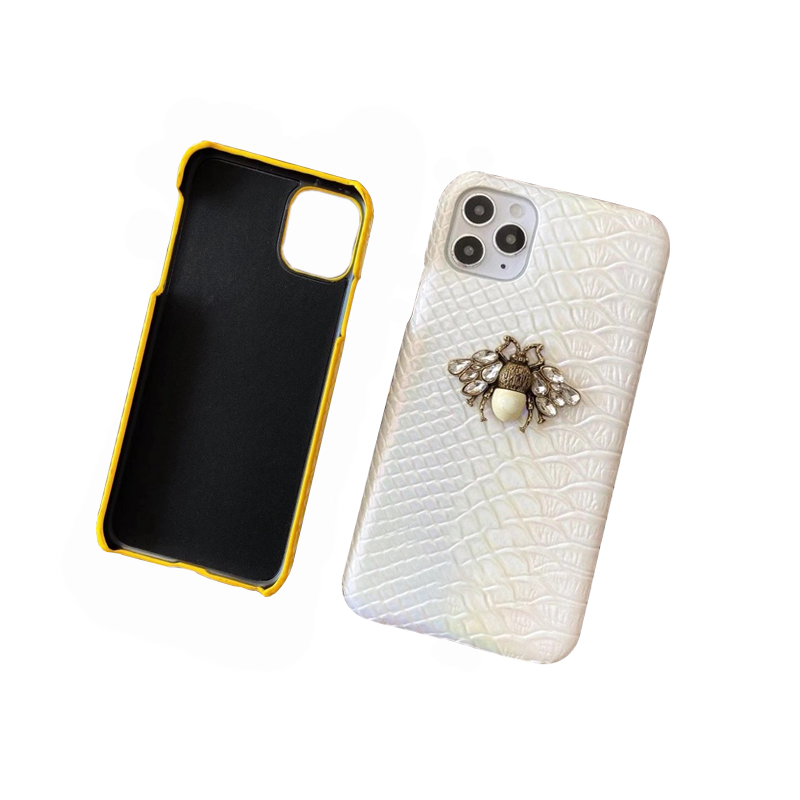 Lindas capas de telefone Bee Designer para iPhone 14 13 12 11 Pro Max 14promax 13promax 12promax 14pro 13pro 12pro 11Pro X Xs Xr 7 8 Plus capa de marca de luxo com caixa de logotipo