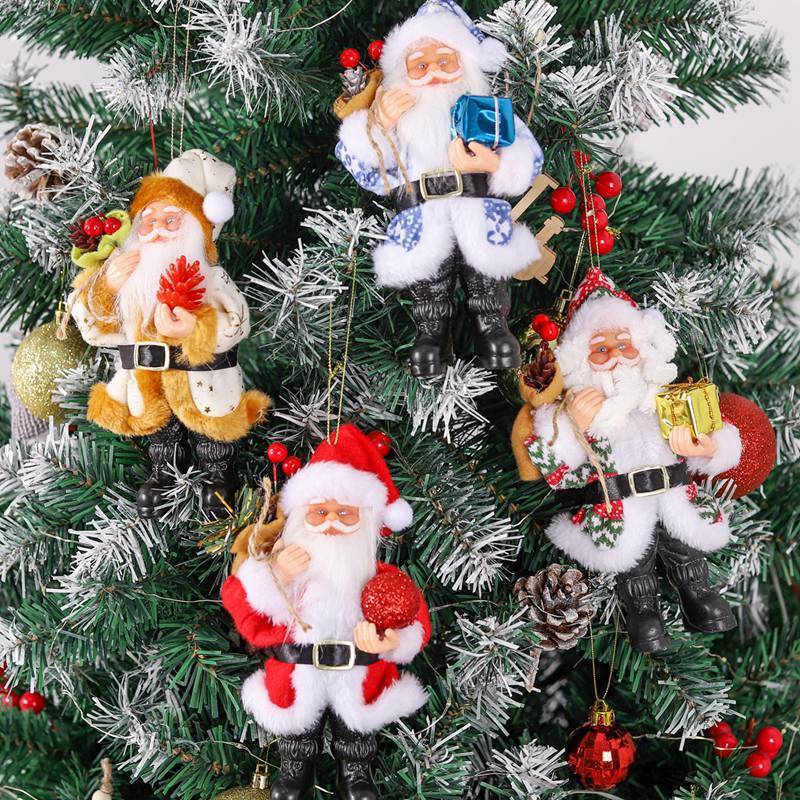 Noel Süslemeleri Ağaç Süsleri Merry Noel Baba Bebek Oyuncak Dekorasyonu Home Xmas Mutlu Yıl Hediye Cristmas Noel Navidad 220914