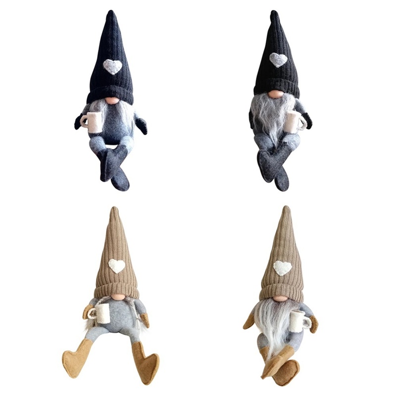Objets décoratifs Figurines Poupées Gnome de café Gnomes de café Décoration de bar à café en peluche pour la cuisine de ferme Poupée en peluche Décorations de Noël pour la maison 220914
