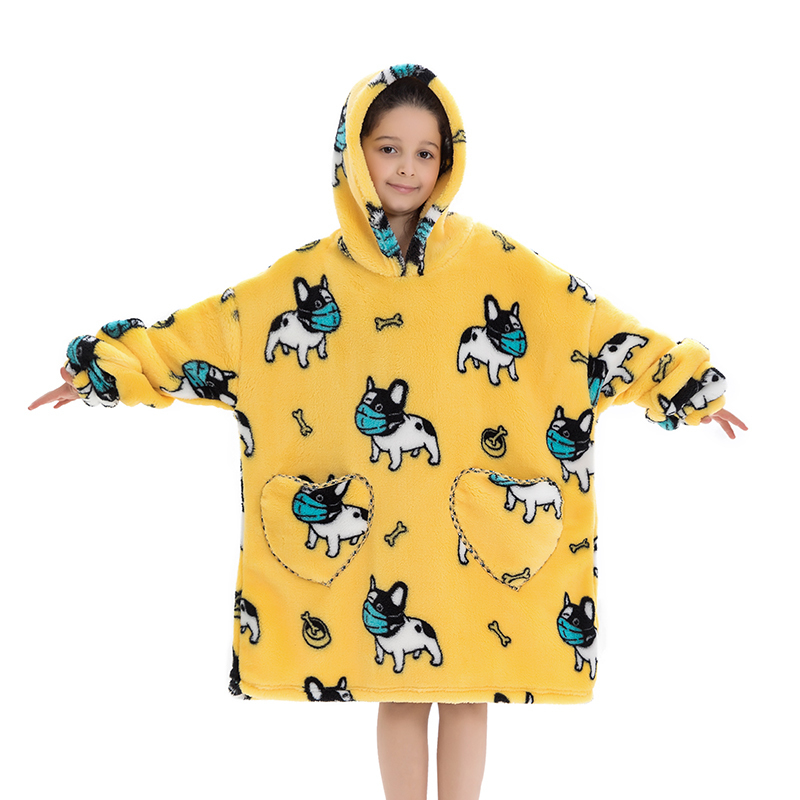 Family Matching Outfits Oversized Warm Family Hoodie Halloween Gift Women Sherpa Blanket Soft Baby Girl Sweatshirt if you need Plz order 220914