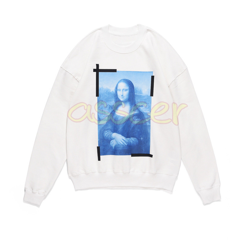 Men Women Autumn and winter Hoodie Fashion Mens Painting Printing Round Neck Sweatshirts Hip Hop pullover Sweater Size S-XL