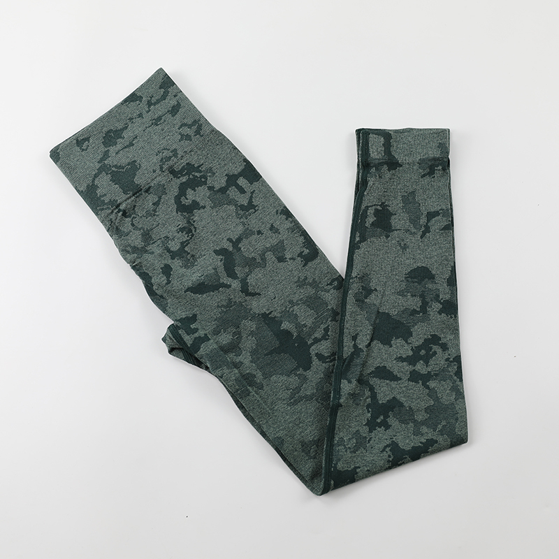 Leggings da donna Camo Leggings da yoga senza cuciture Vita alta Bottino da palestra Pantaloni sportivi Leggings push up Sport Donna Fitness Pantaloni da yoga Leggins da allenamento 220914