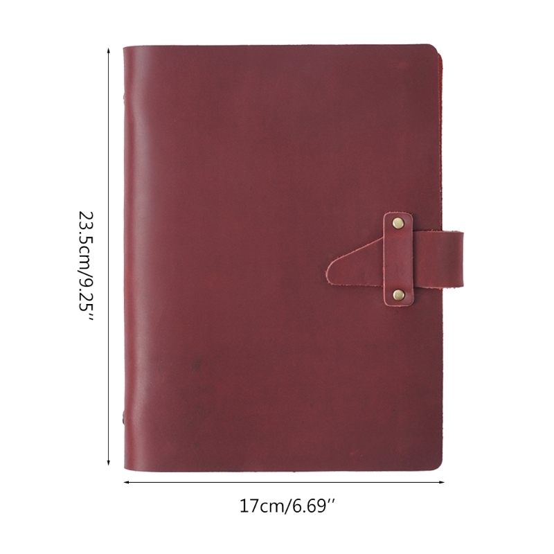 Notepads A5 Leather Notebooks Nice Journals Loose Leaf Sketchbook 6 Ring Binder School Business Gift for Student Teachers Adults 220914