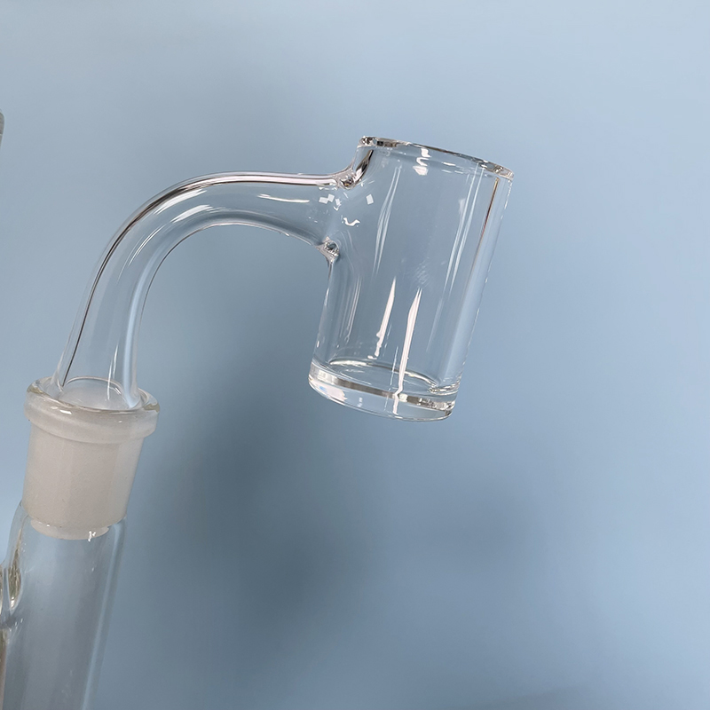 Helsvets 25 mm Stor Quartz Banger rökoljebrännare skål med 10 mm 14 mm manlig hona spikfog för glas vatten bong rör bubblare rigg