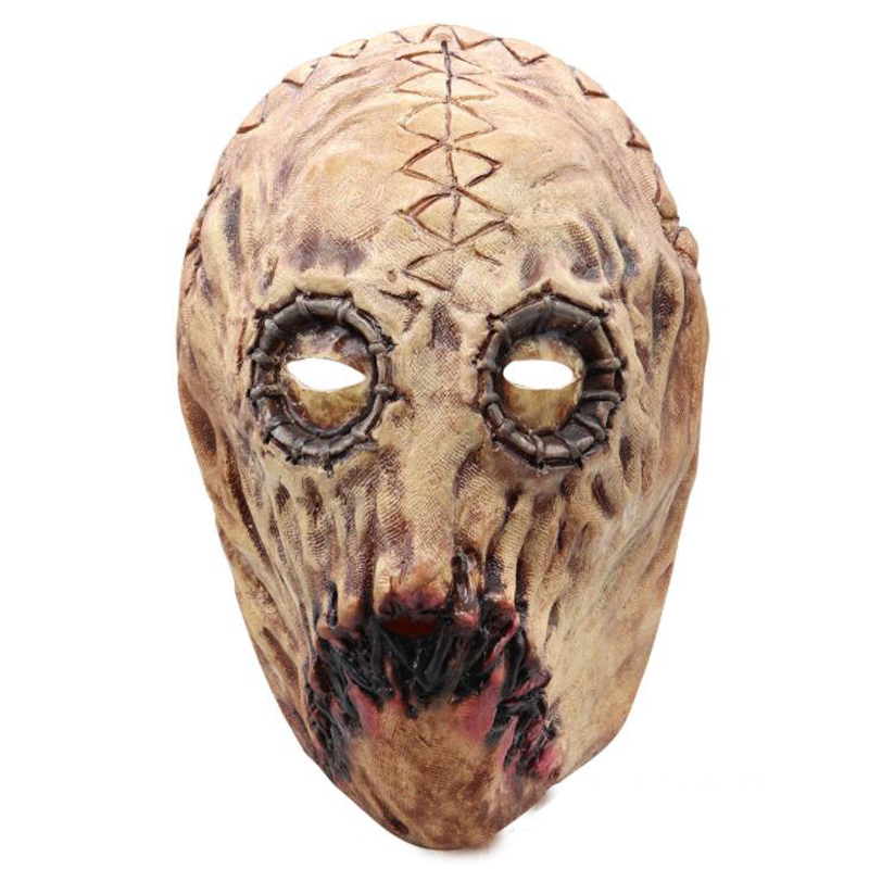 زخرفة الحزب Party Cosplay Face Shield Mask Devil Props Props Full Face for Adult Halloween Decorations 220915