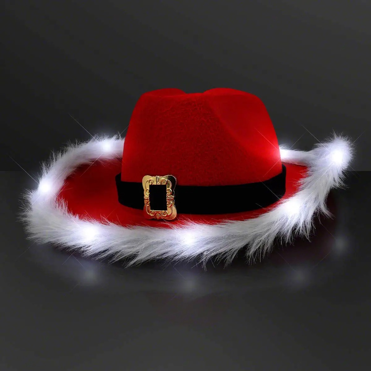 Красная шляпа для ковбоя ковбойская шляпа светодиодная пера с пером с Тиарой Короной Хэллоуин Рождественский Коров