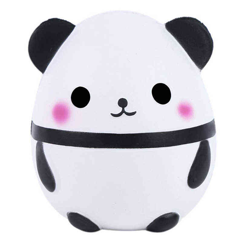 Święta Bożego Narodzenia Nowe Jumbo Kawaii Panda Squishy Powolne powstanie Kreatywna lalka dla zwierząt Soft Squeeze Zabawne zapach stres stres dla dzieci Prezent 0914